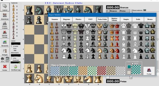 Clube Camaquense de Xadrez - ICC (Internet Chess Club), que é o site  pioneiro no gênero jogo de xadrez online. Criado na década de 1990, o ICC  esteve presente no período entre